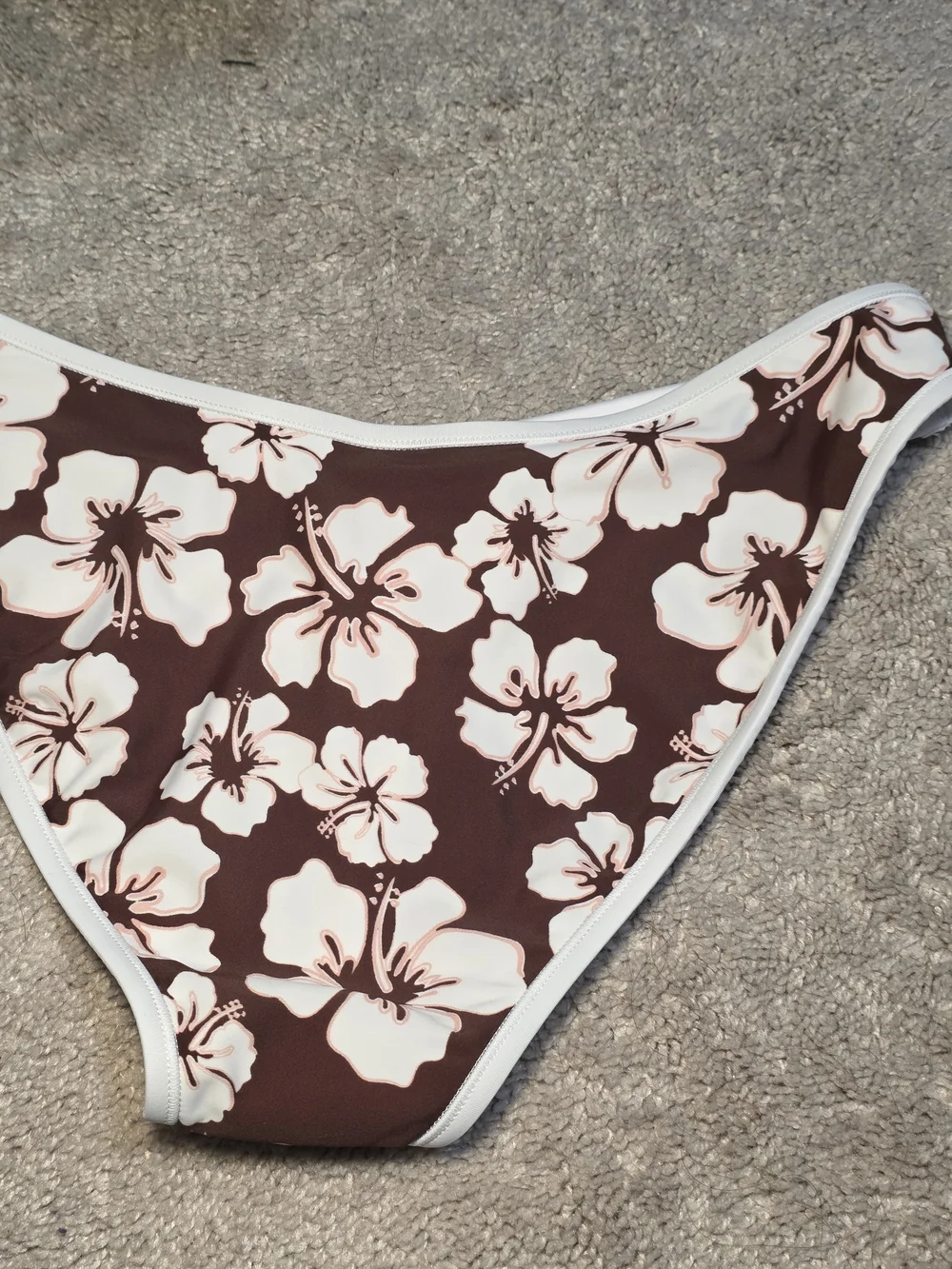 Wild‎ Fable Brown Floral Bikini Bottom